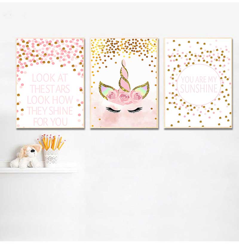 Baby Girl Nursery Quotes - Decoratieve foto babymeisje slaapkamer decoratie roze