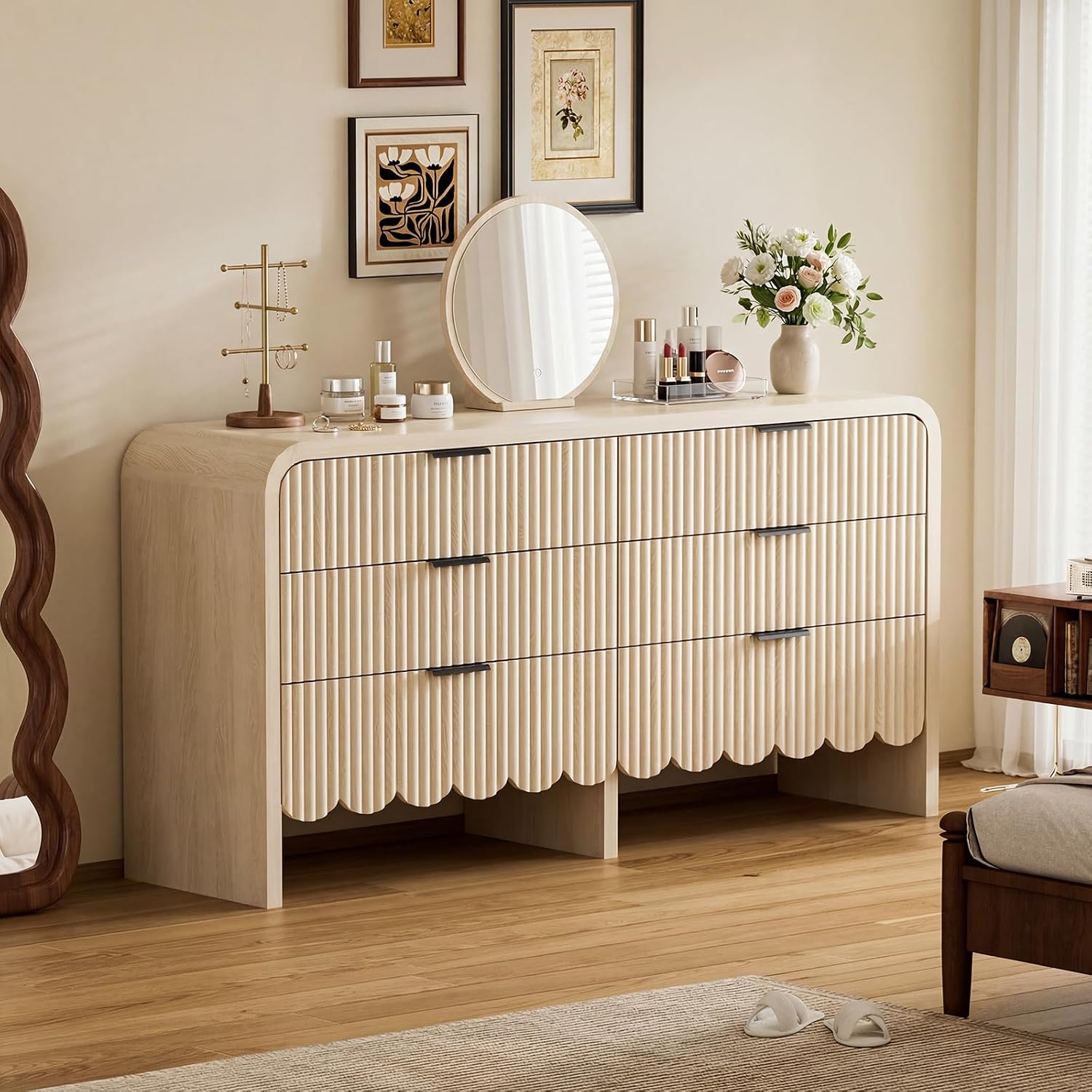 Baby Nursery Handles - Houten 6-ladenkast kinderkamer opberglades metalen handgreep