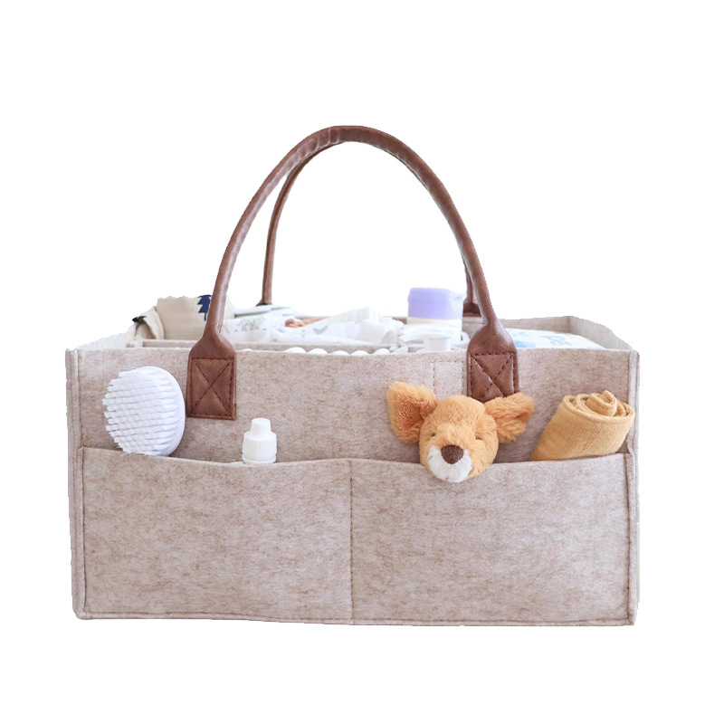 Baby Nursery Handles - Baby Felt Opbergmandje voor de kinderkamer,