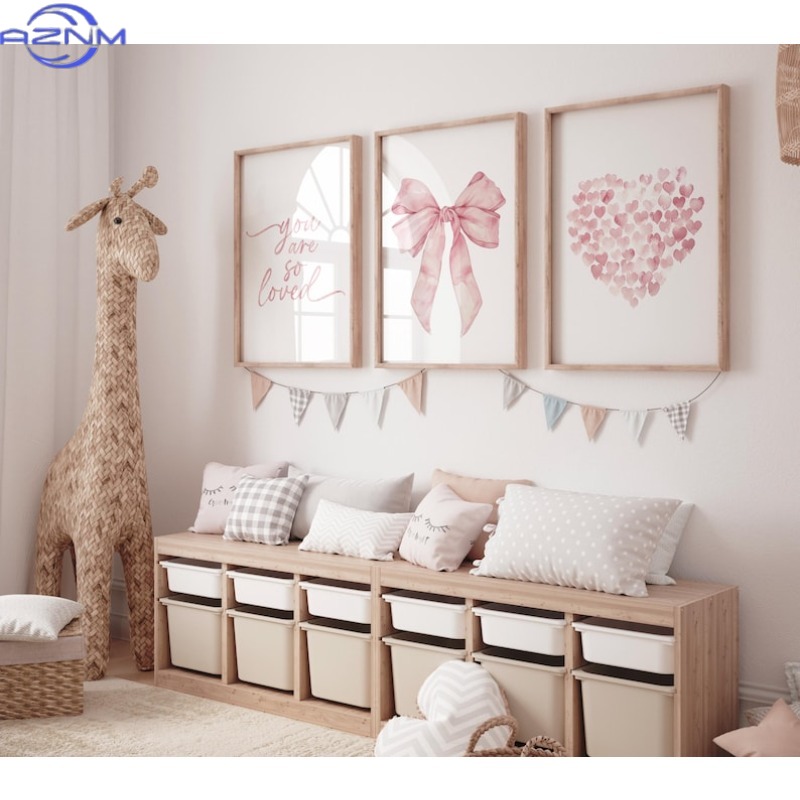 Baby Nursery Wall Art - 3 stuks (canvasposters zonder lijst) 3