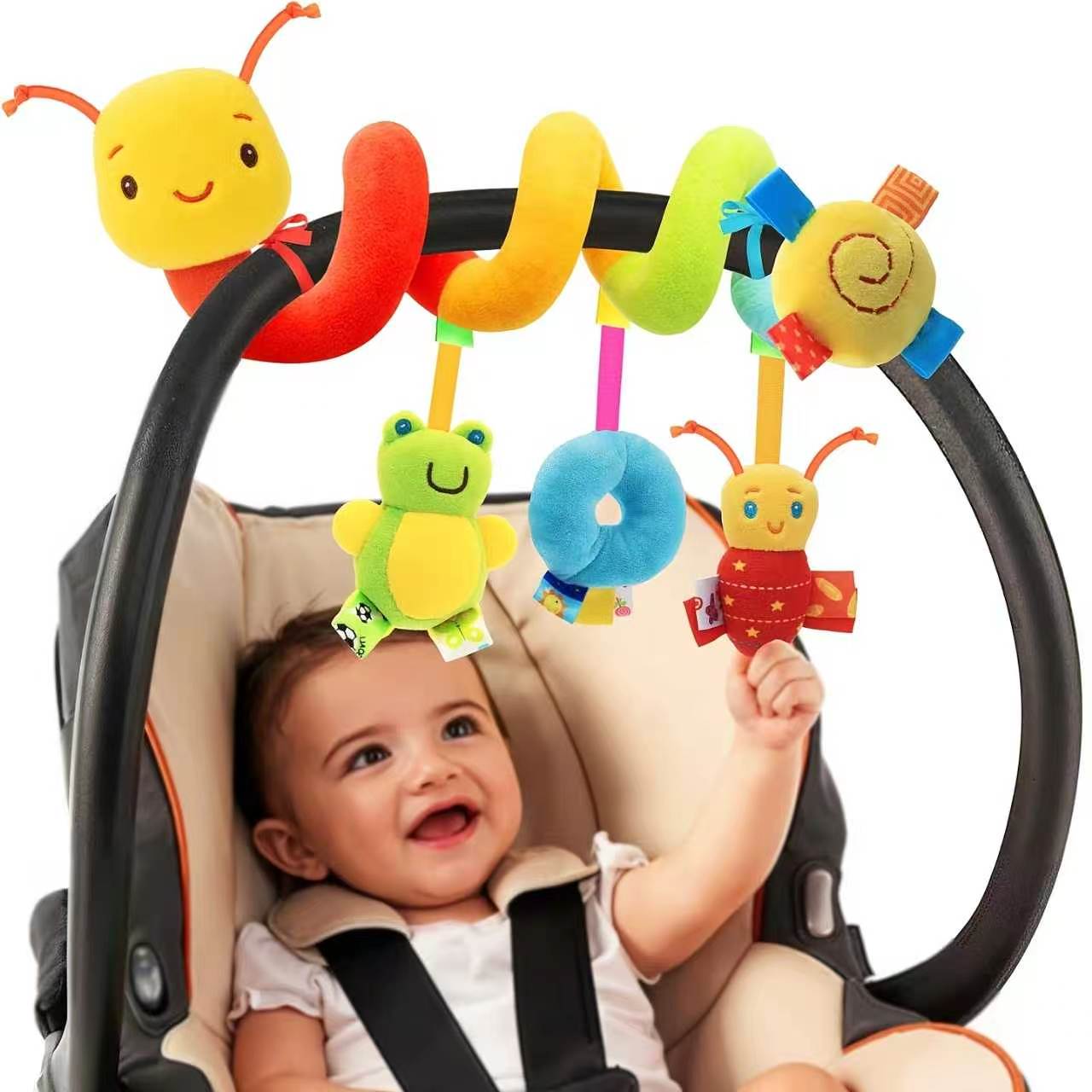 Baby Nursery Fabric - Schattig bijtje hangspeeltje voor babywieg mobiel