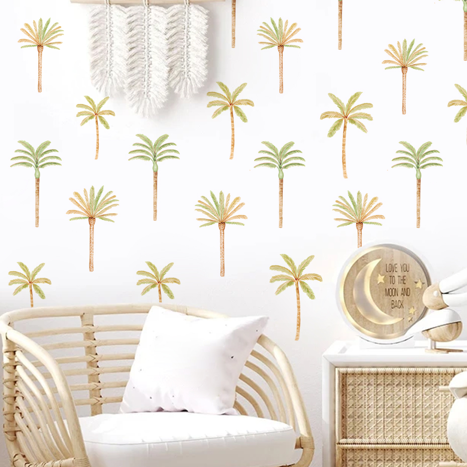 Boho Kokospalm Muursticker Voo - Baby Girl Nursery Quotes recensie en prijs