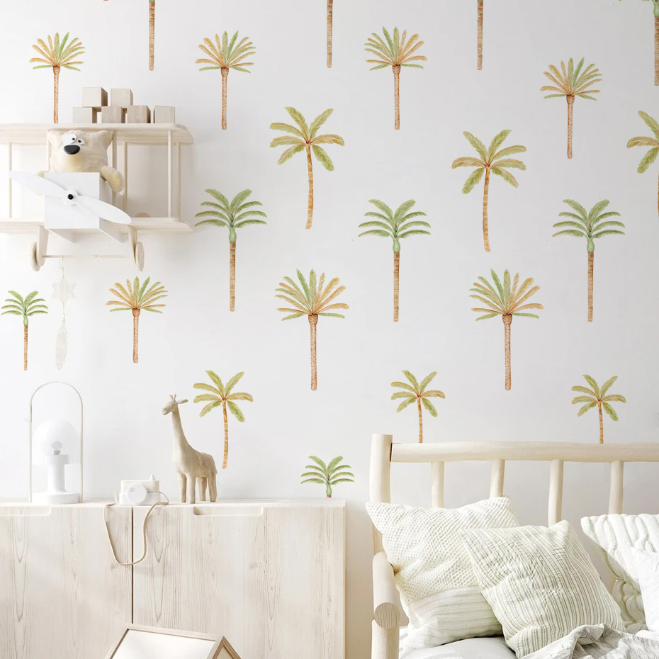 Boho Kokospalm Muursticker Voo - Baby Girl Nursery Quotes recensie en prijs
