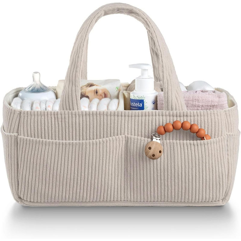 Ruime opvouwbare corduroy luie - Baby Nursery Handles recensie en prijs