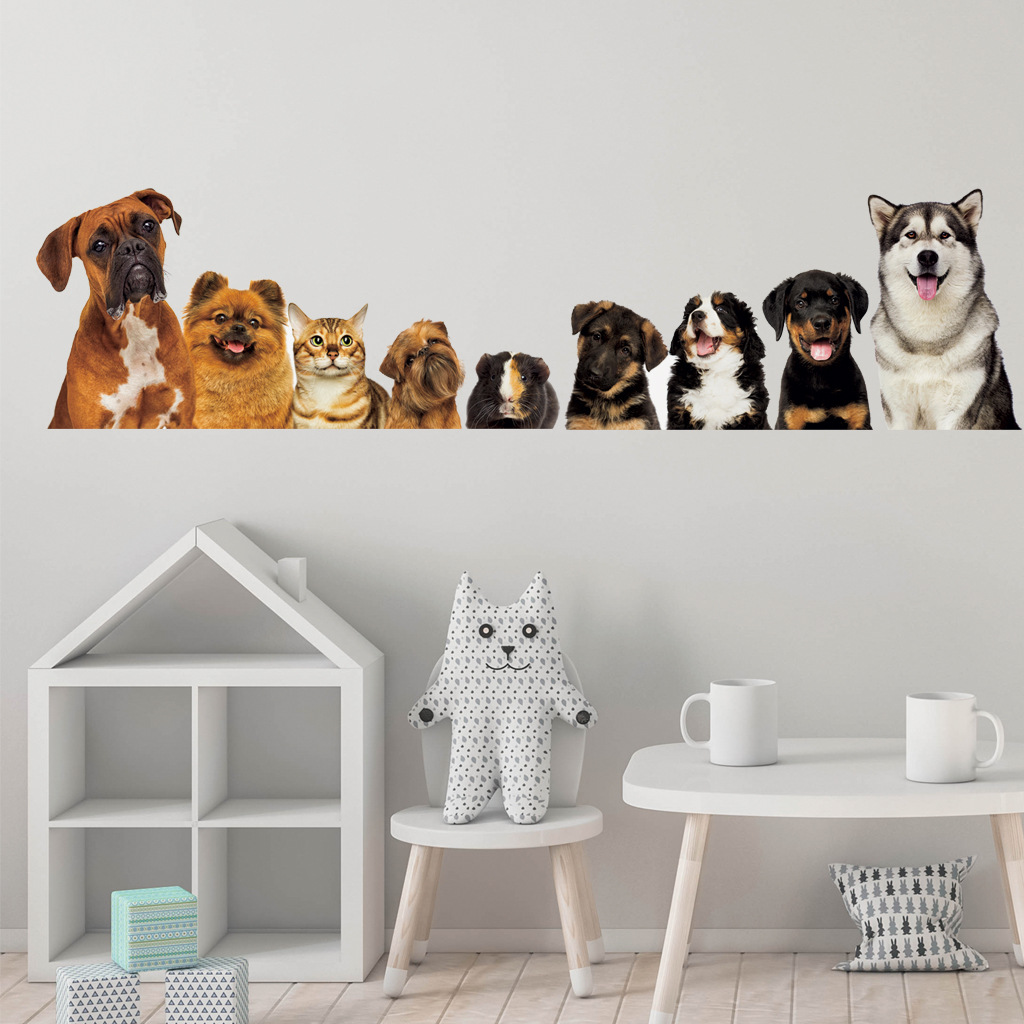C30 #9 Schattige Katten En Hon - Baby Nursery Vinyl recensie en prijs