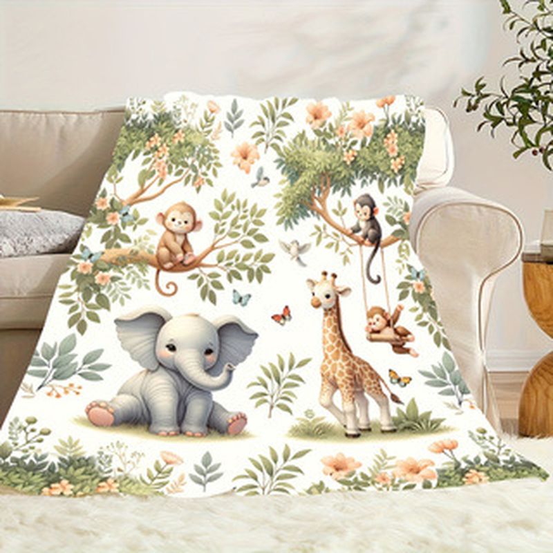 VIKAMA aquarel jungle dier bab - Baby Nursery Fabric recensie en prijs