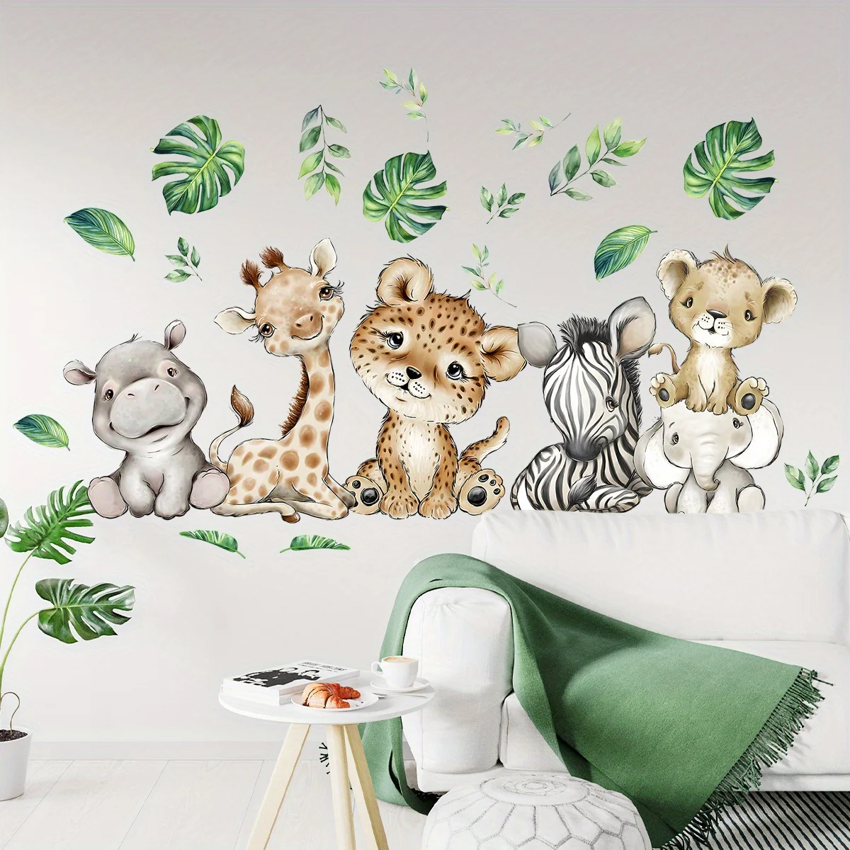 1PC Cartoon Leuke Nijlpaard Ti - Baby Nursery Vinyl recensie en prijs