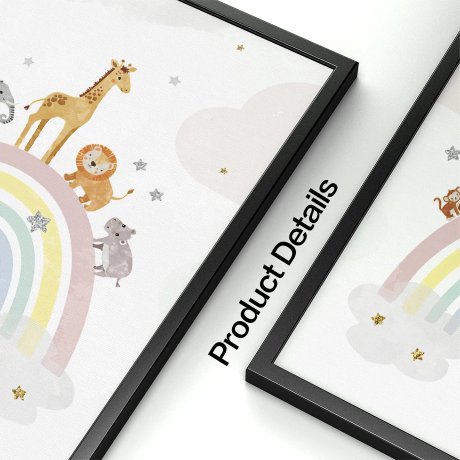 Giraffe Olifant Heteluchtballo - Baby Nursery Fabric recensie en prijs