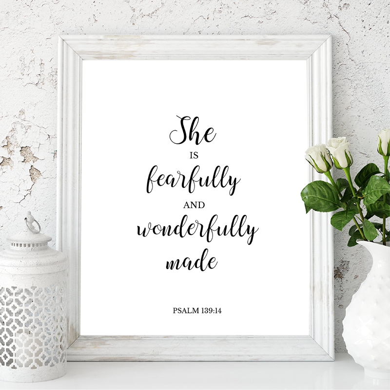 Bijbelverzen Citaat Christian  - Baby Girl Nursery Quotes recensie en prijs