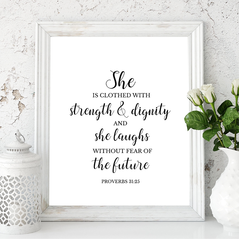Bijbelverzen Citaat Christian  - Baby Girl Nursery Quotes recensie en prijs