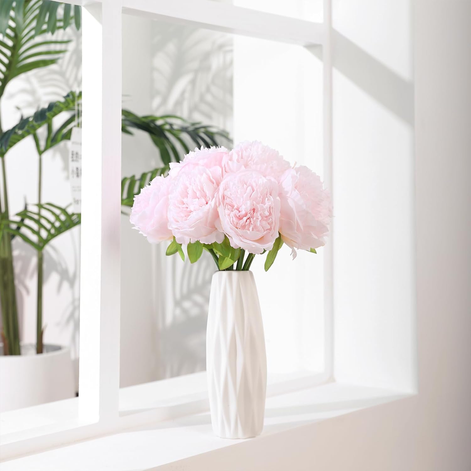 5 gesimuleerde pioenrozen, kun - Baby Nursery Fabric recensie en prijs
