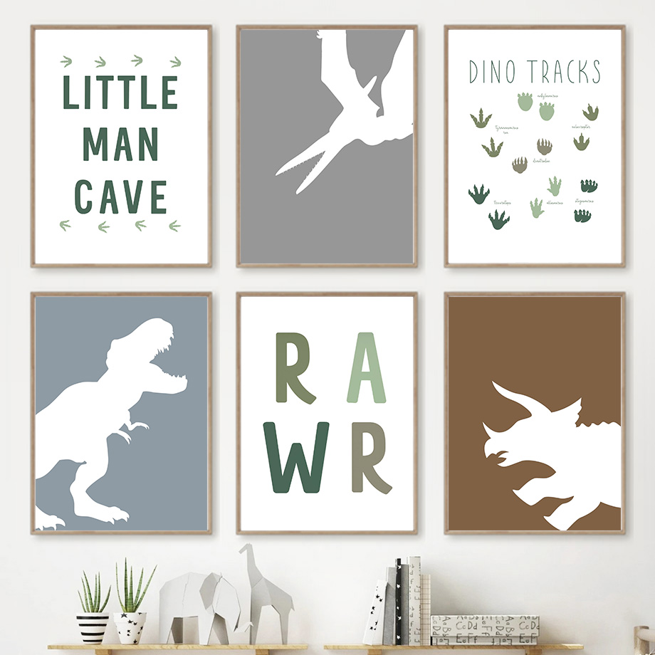 Jurassic Dinosaur Tyrannosauru - Baby Girl Nursery Quotes recensie en prijs