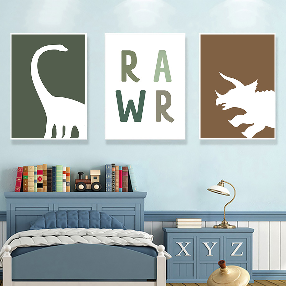 Jurassic Dinosaur Tyrannosauru - Baby Girl Nursery Quotes recensie en prijs