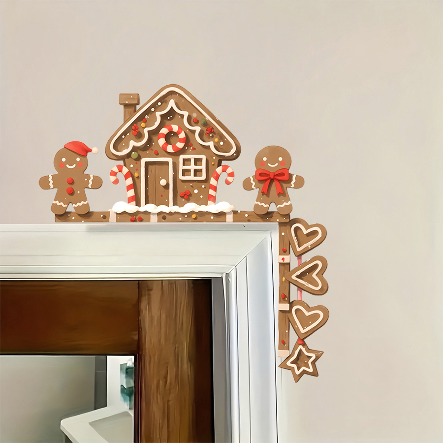 Peperkoekhuis & Man Kerst muur - Baby Nursery Vinyl recensie en prijs