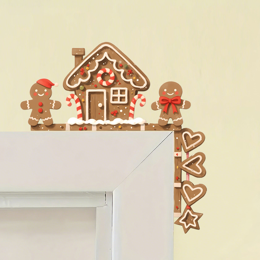 Peperkoekhuis & Man Kerst muur - Baby Nursery Vinyl recensie en prijs