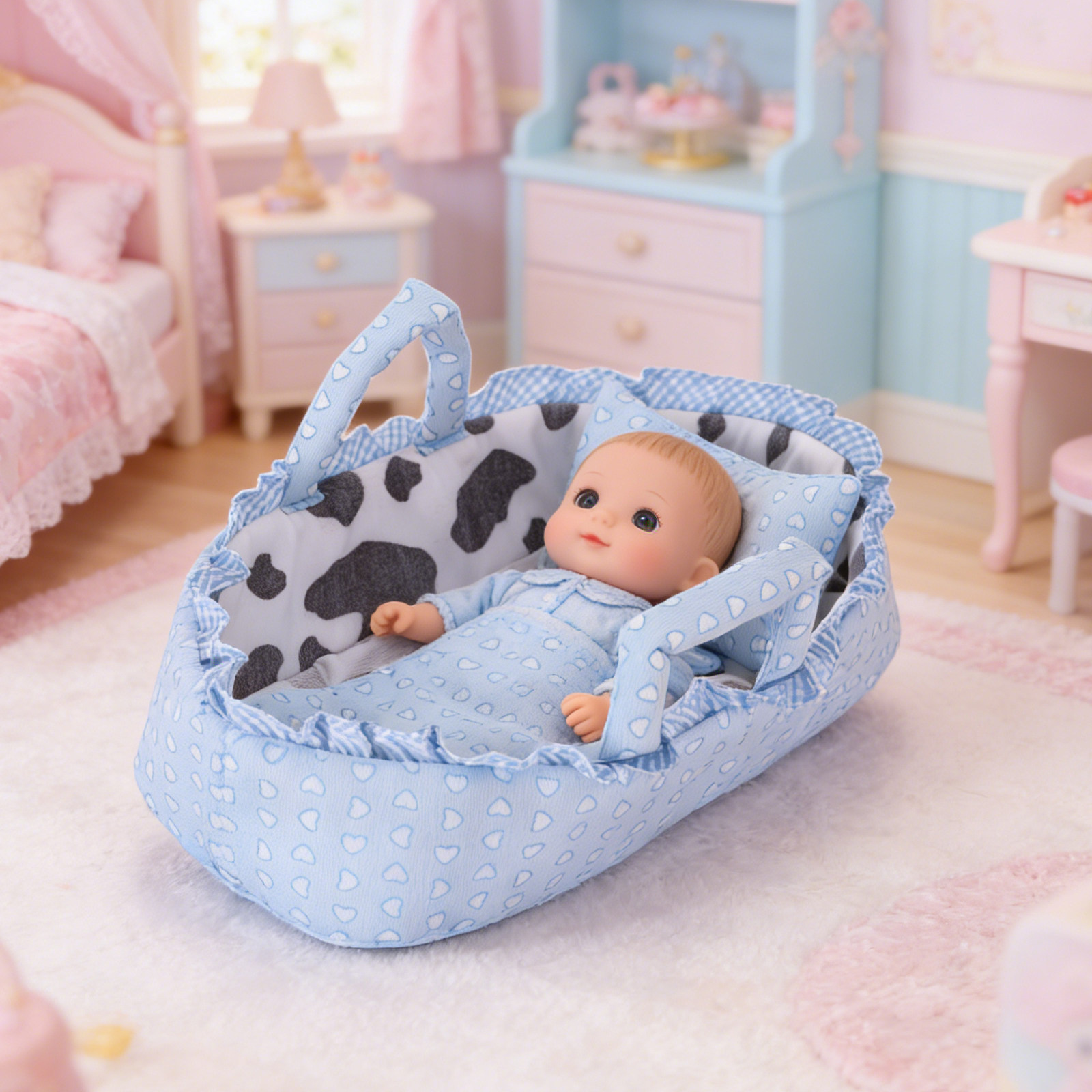Babywieg Zachte Wieg met Handv - Baby Nursery Handles recensie en prijs