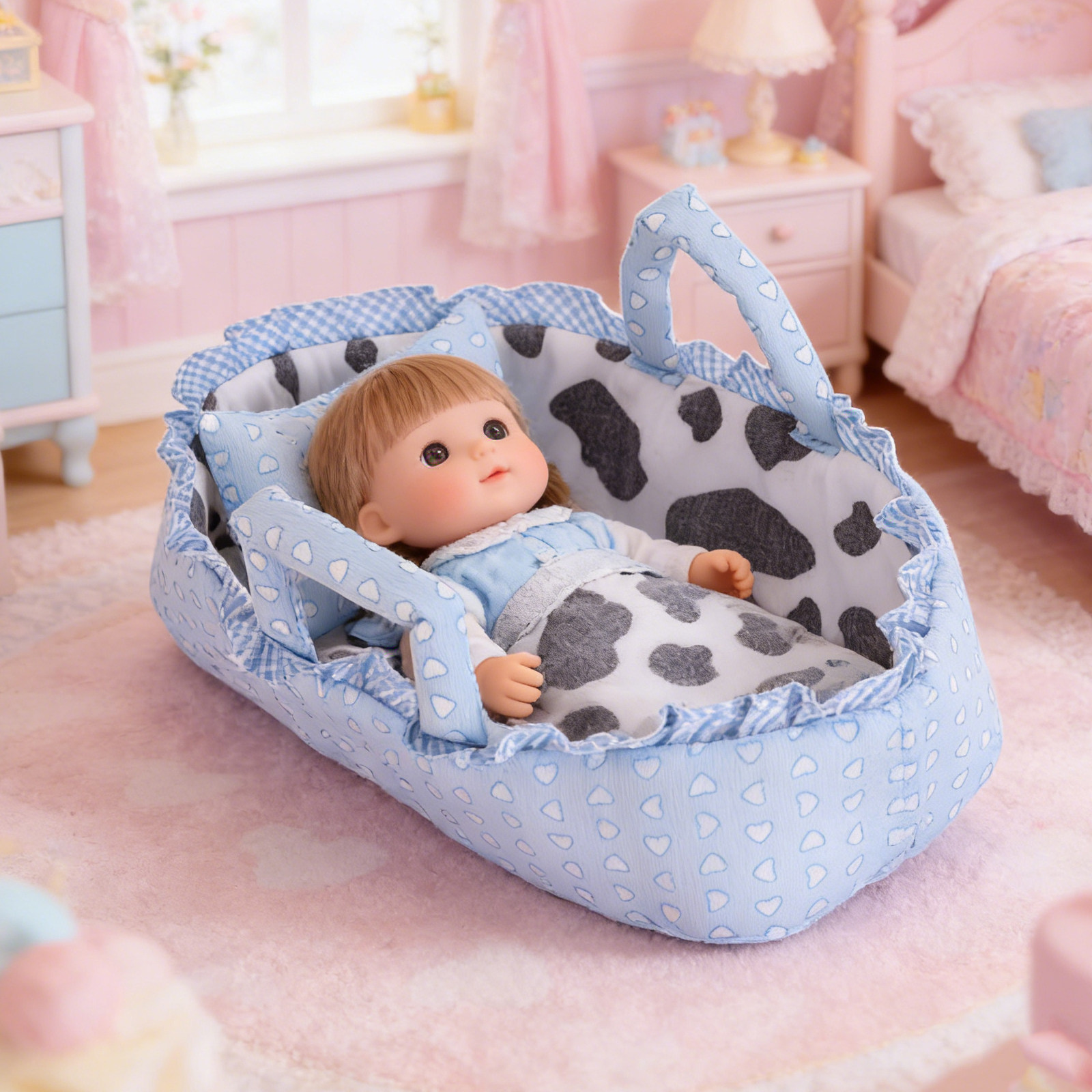 Babywieg Zachte Wieg met Handv - Baby Nursery Handles recensie en prijs