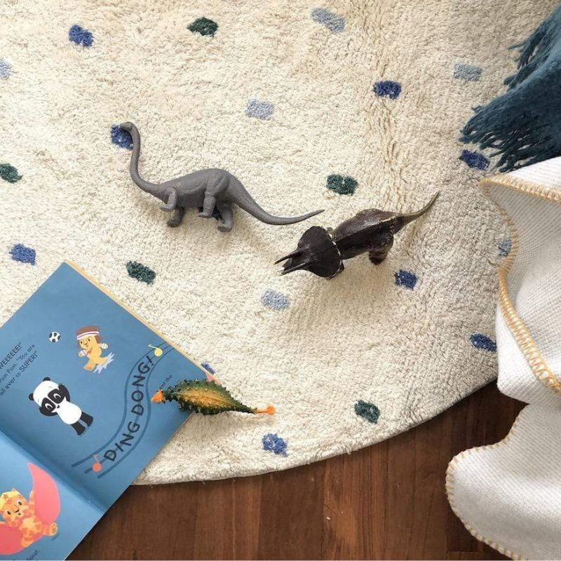 Dot Fluffy Tapijt Woonkamer Ro - Baby Nursery Fabric recensie en prijs
