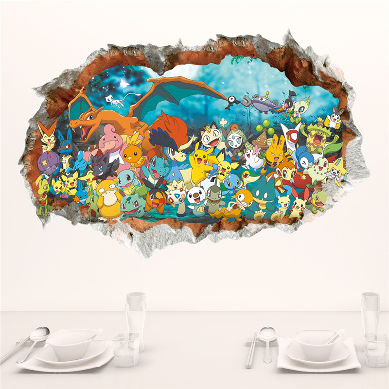 Cartoon Pokémon Pikachu Muurst - Baby Nursery Vinyl recensie en prijs