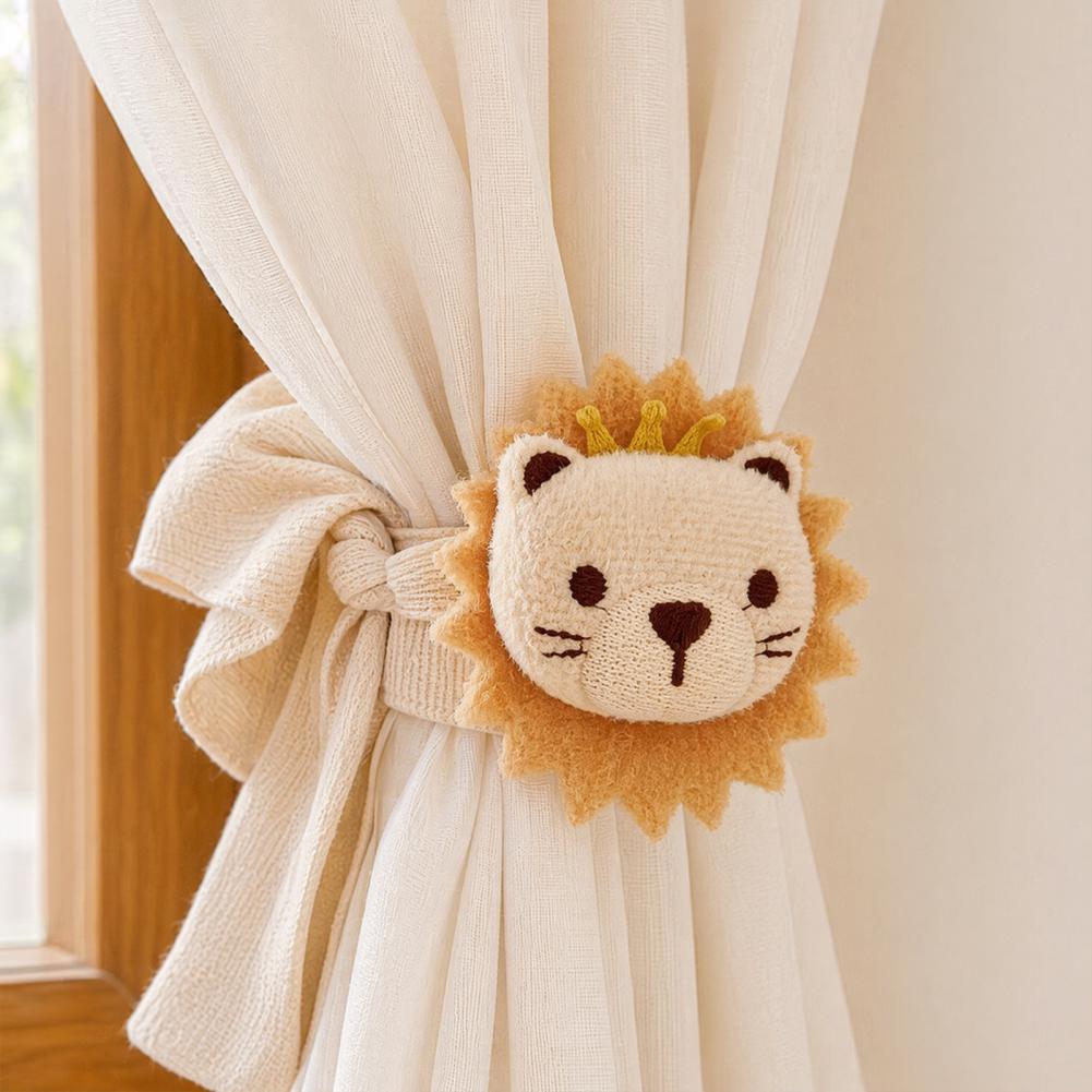 Pluche gordijnhouder leeuw, sc - Baby Nursery Fabric recensie en prijs