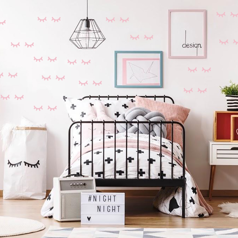 Kinderkamer Decoratie Wimper M - Baby Girl Nursery Quotes recensie en prijs