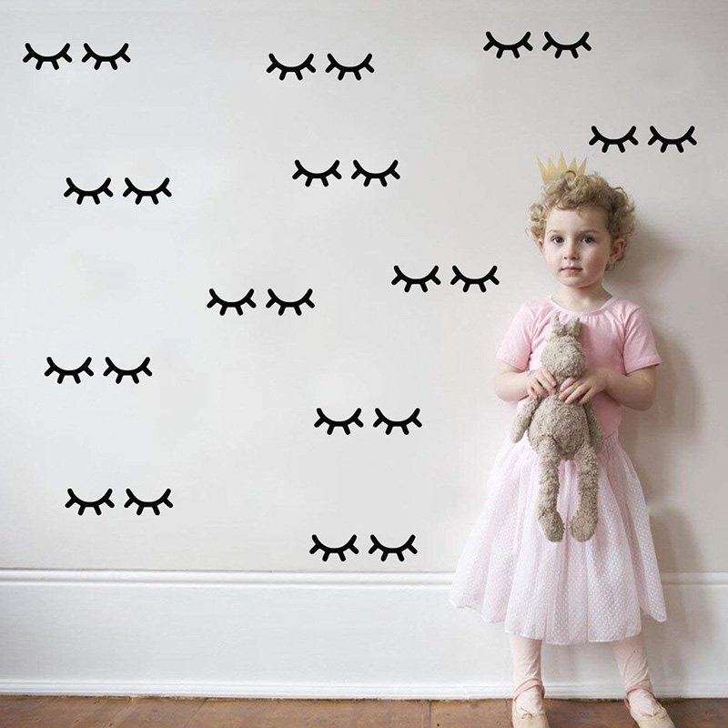 Kinderkamer Decoratie Wimper M - Baby Girl Nursery Quotes recensie en prijs