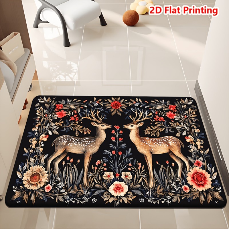 Safari Dieren Deurmat Olifant  - Baby Nursery Jungle Rug recensie en prijs
