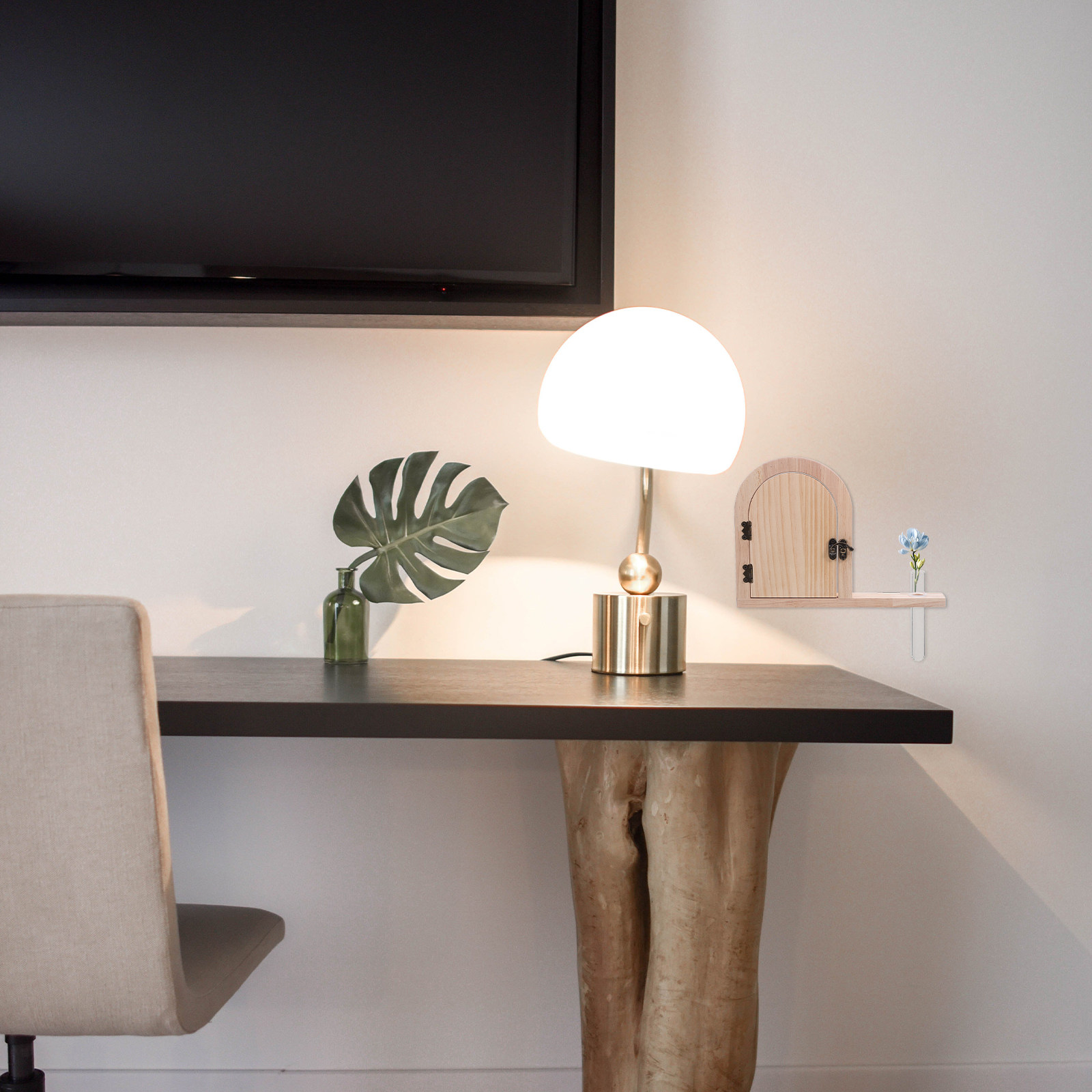 Houten rustieke deurlichtschak - Baby Nursery Light recensie en prijs