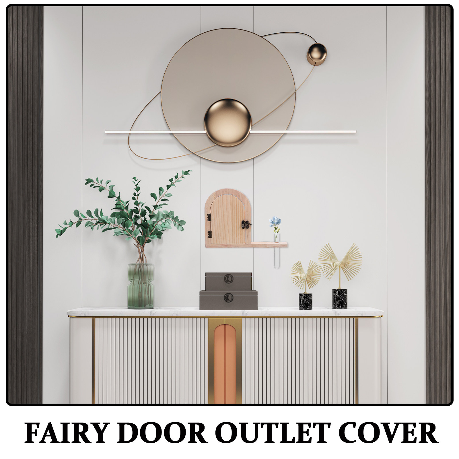 Houten rustieke deurlichtschak - Baby Nursery Light recensie en prijs
